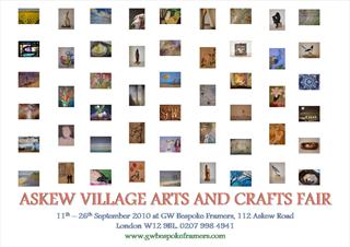 30 local artists - Askew Village Arts and Crafts Fair