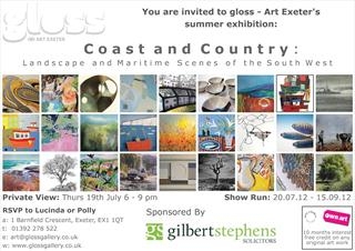 50 artists who work and exhibit in the South West - Coats and Country: Landscape and Maritime Scenes of the South West