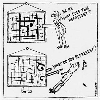 Ad Reinhardt - A Retrospective of Comics