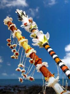 Art from Elcho Island - Morning Star Poles