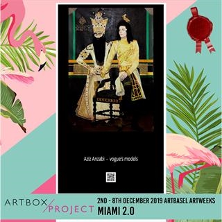 Aziz Anzabi - Art box Miami