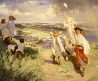 Dame Laura Knight RA - In the Open Air