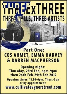 Darren MacPherson - THREE x THREE PART ONE with Cos Ahmet, Emma Harvey & Darren MacPherson