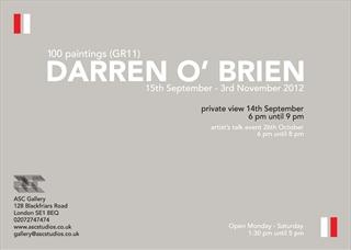 Darren O'Brien - 100 paintings (GR11)