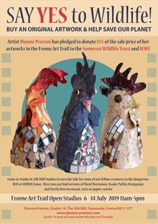 Dianne Preston - Frome Art Trail Open Studios 6-14 July 2019 11am - 5pm