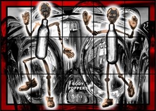 Gilbert & George - SCAPEGOATING PICTURES for London