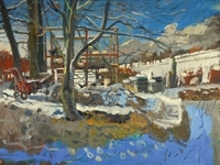 Glen Scouller RSW RGI - New Paintings from France and the Farm