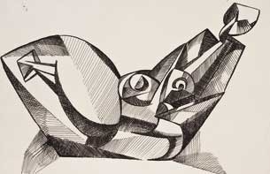 Henri Gaudier-Brzeska - Vorticist!