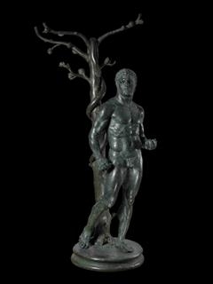 Herakles at the tree of the Hesperides