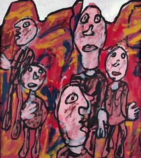 Jean Dubuffet - Late Paintings, 1975-82