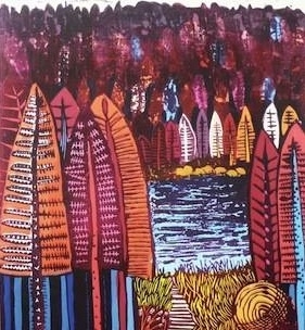 Liz Somerville - Linocuts