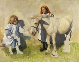 Lucy Kemp Welch - A Rare Collection of Oil Sketches