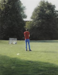 Paul Winstanley - Red T Shirt Grey