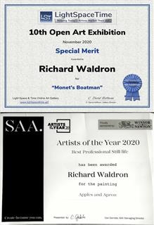 RichardWaldron-art - 10th Annual Landscapes online + SAA Still Life Award 2020