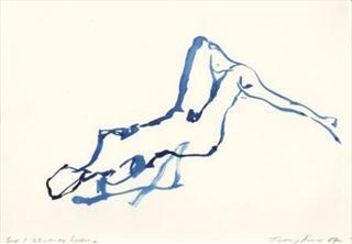 Tracey Emin - She lay down deep beneath the sea